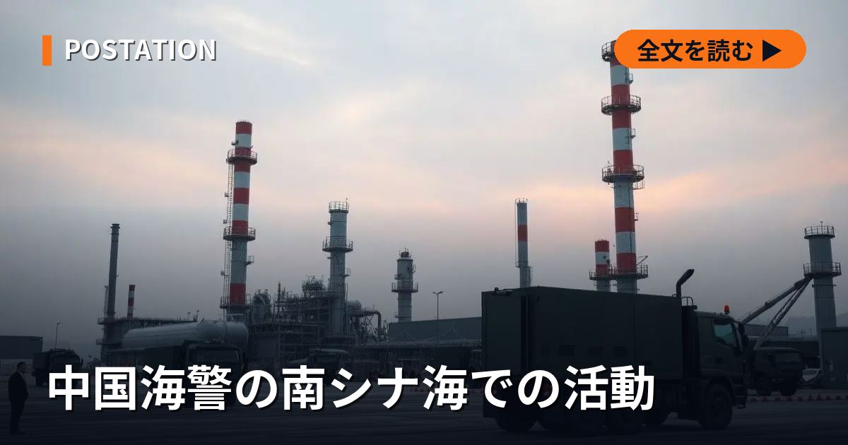 中国海警の南シナ海での活動