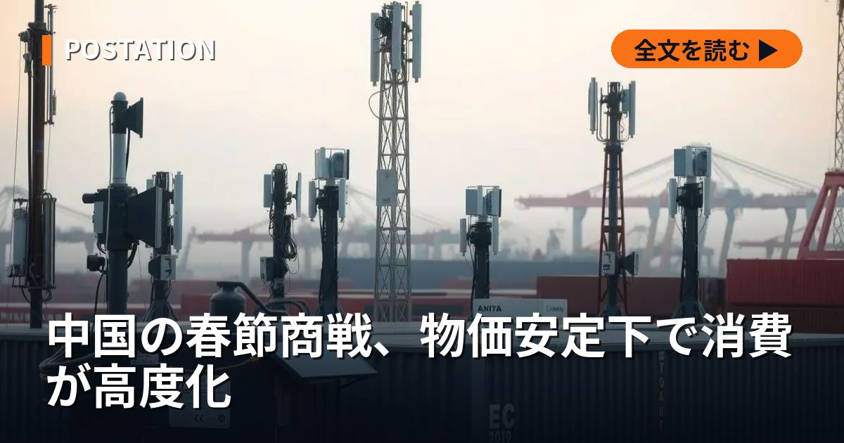 中国の春節商戦、物価安定下で消費が高度化