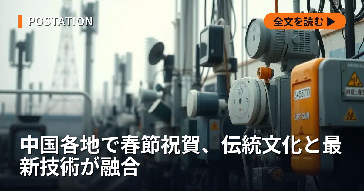 中国各地で春節祝賀、伝統文化と最新技術が融合