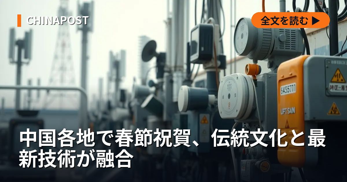 中国各地で春節祝賀、伝統文化と最新技術が融合