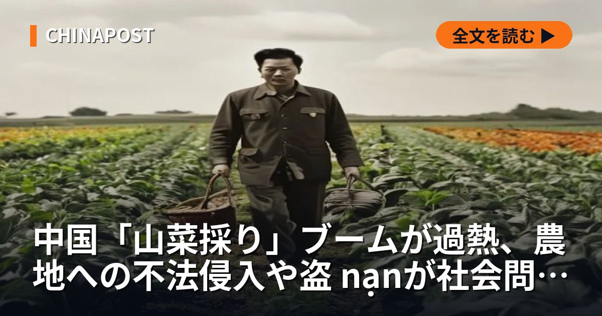 中国「山菜採り」ブームが過熱、農地への不法侵入や盗 nạnが社会問題に