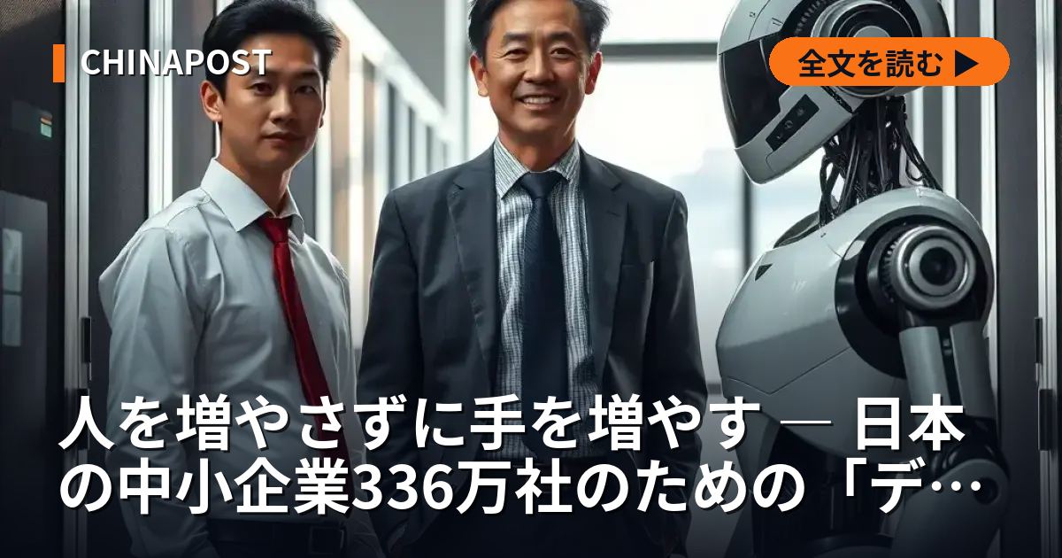 人を増やさずに手を増やす ― 日本の中小企業336万社のための「デジタル社員」教科書