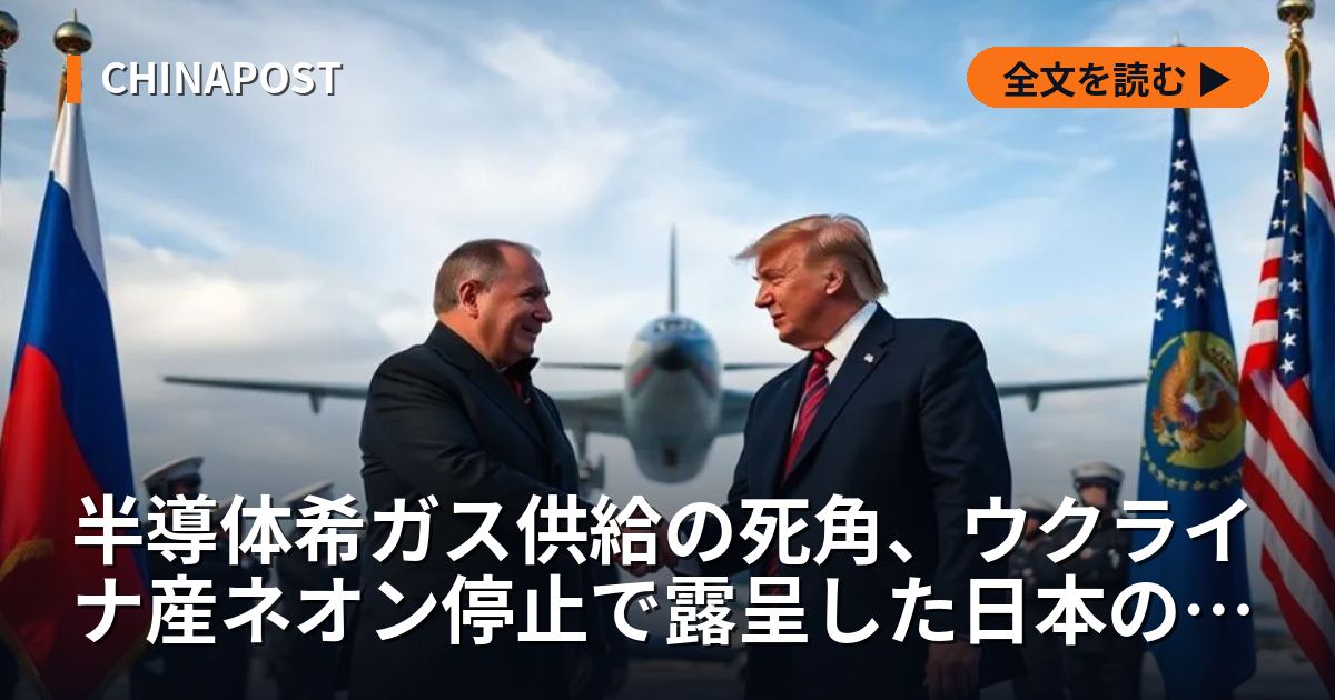 半導体希ガス供給の死角、ウクライナ産ネオン停止で露呈した日本の脆弱性