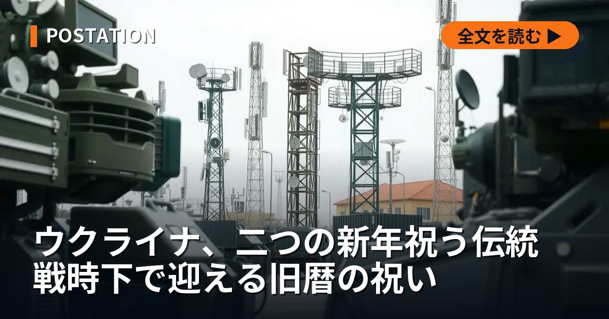 ウクライナ、二つの新年祝う伝統 戦時下で迎える旧暦の祝い